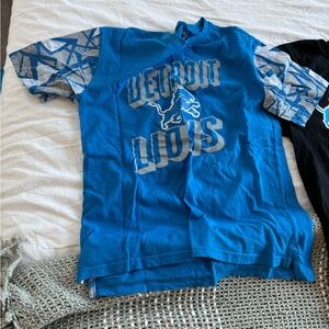 Detroit Lions Kids Blue Graphic T-Shirt